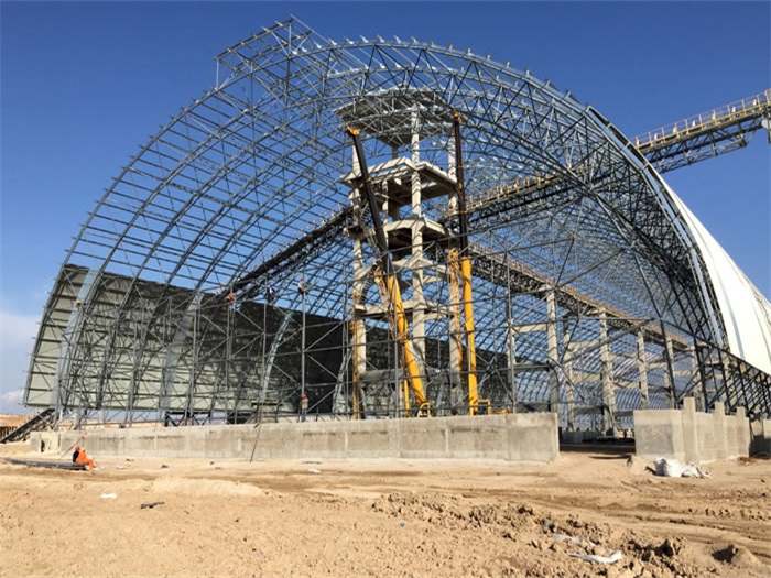 嘉定煤机油桶翘工程网架